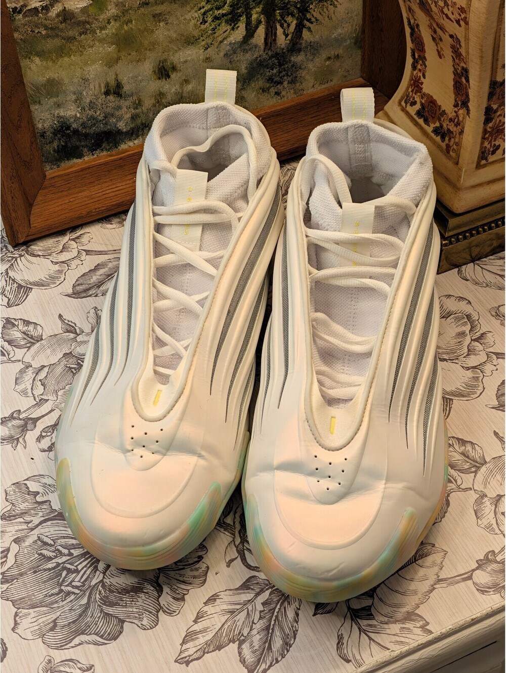 Adidas Harden Vol. 9 3SSB White Pastel Tie-Dye Men's Size 15